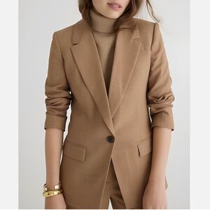 J Crew / Willa Blazer / Tan / Size 8